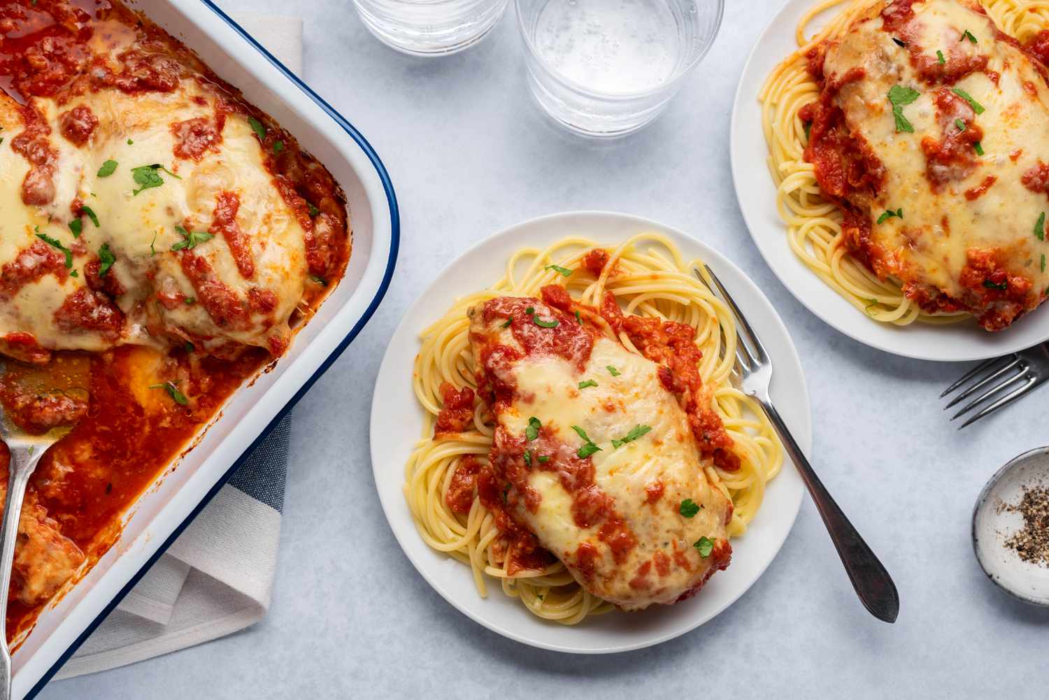 Chicken Parmesan Pasta