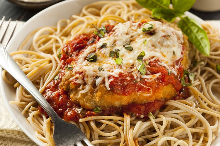 Chicken Parmesan Pasta