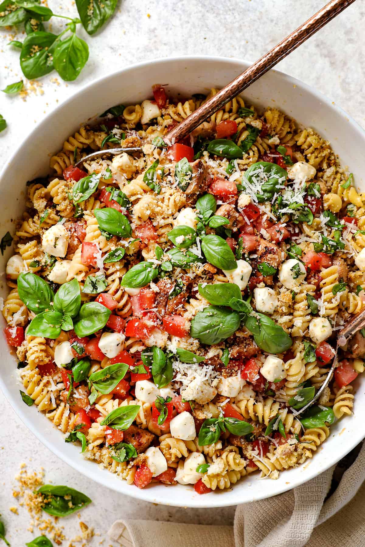 Chicken Club Pasta Salad
