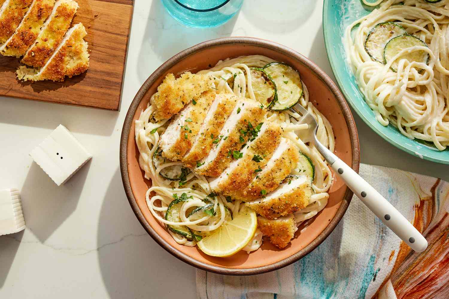 Lemon Cream Chicken Pasta