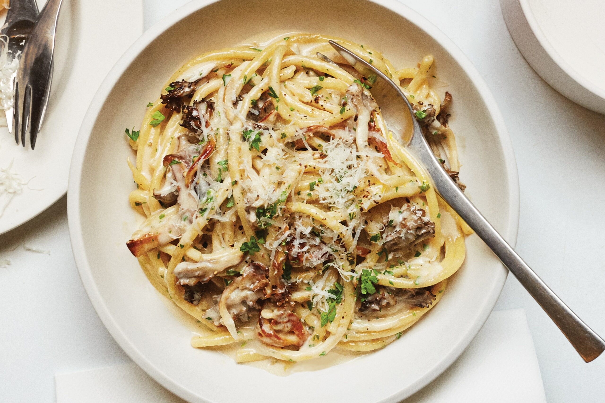 Chef John’s Creamy Mushroom Pasta