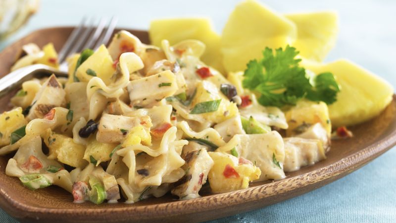 Joel's Jerk Chicken Pineapple Pasta