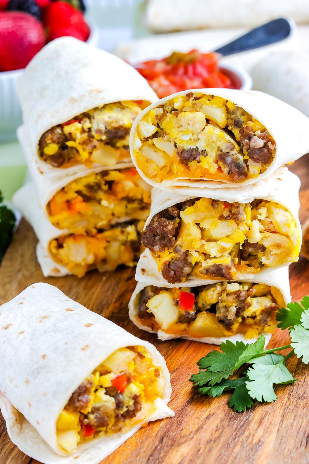 Make-Ahead Breakfast Burrito