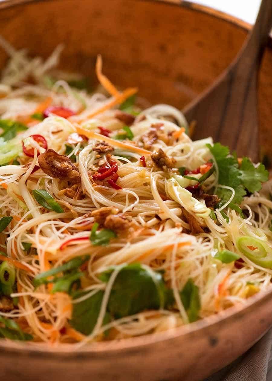 Chinese Cold Pasta Salad