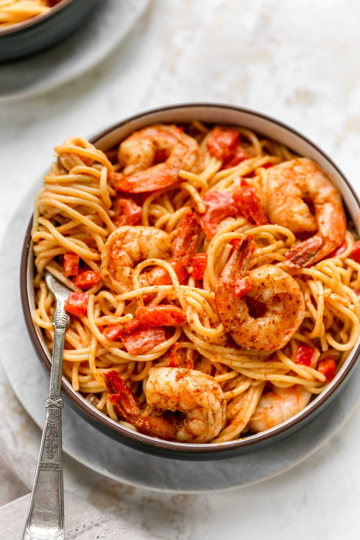 Fresh Tomato Shrimp Pasta