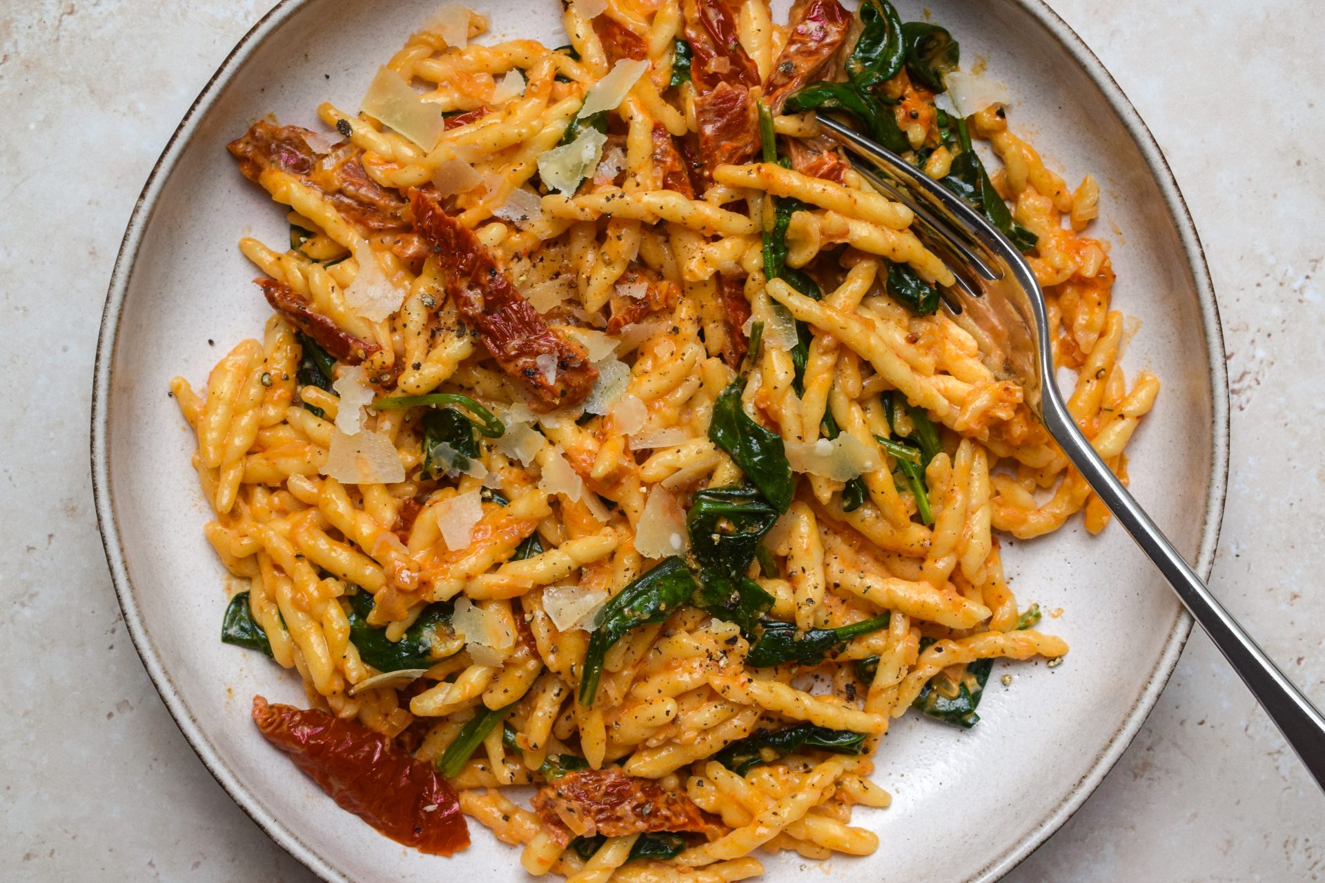 Creamy Sun-Dried Tomato Pasta