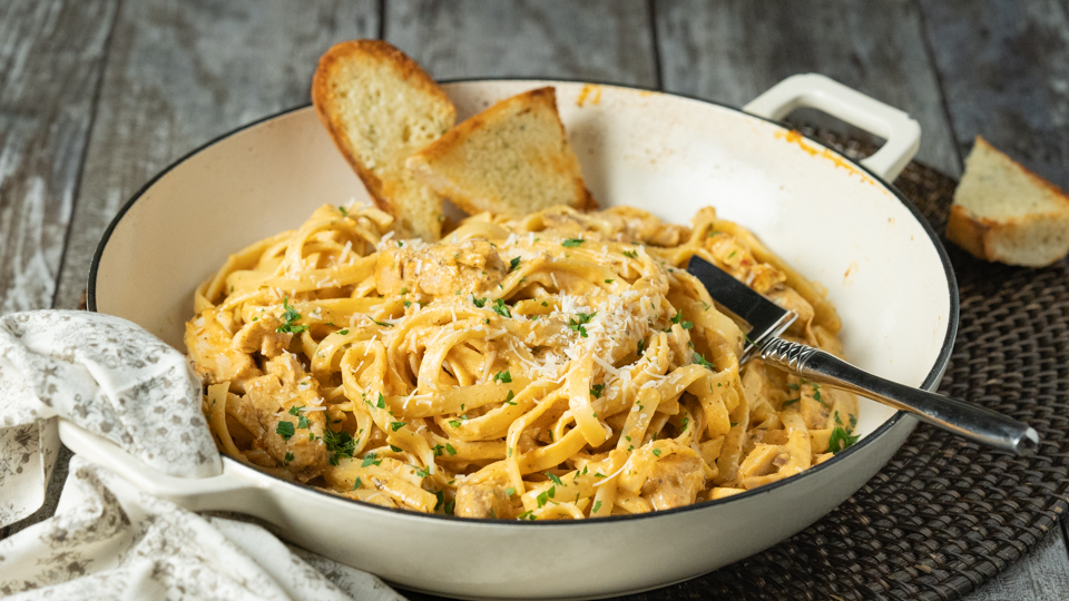 Creamy Sun-Dried Tomato Pasta