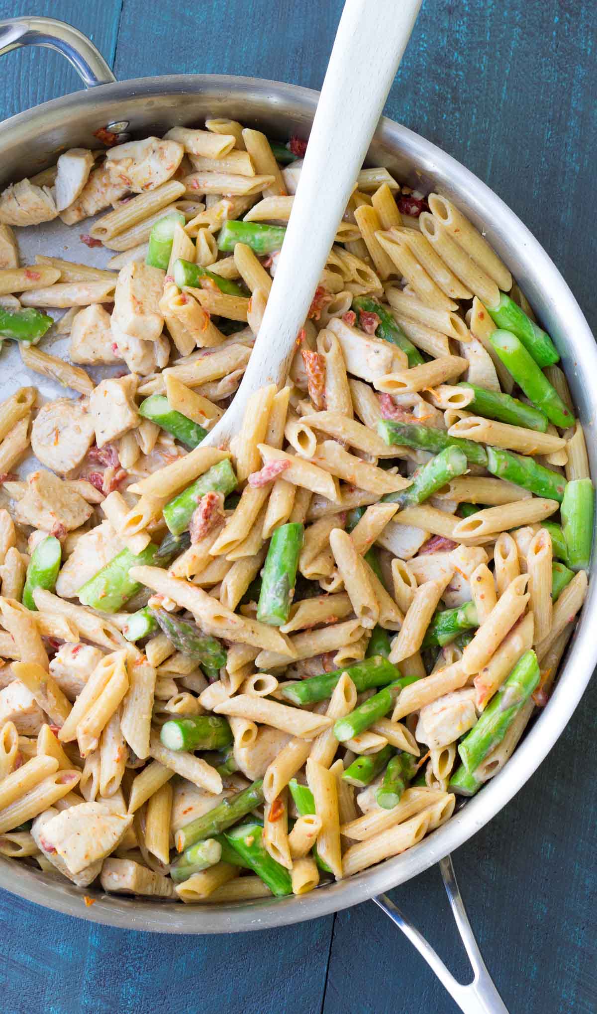 Asparagus, Chicken and Penne Pasta