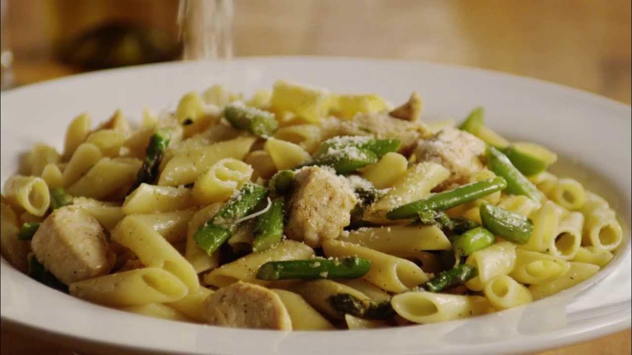 Asparagus, Chicken and Penne Pasta