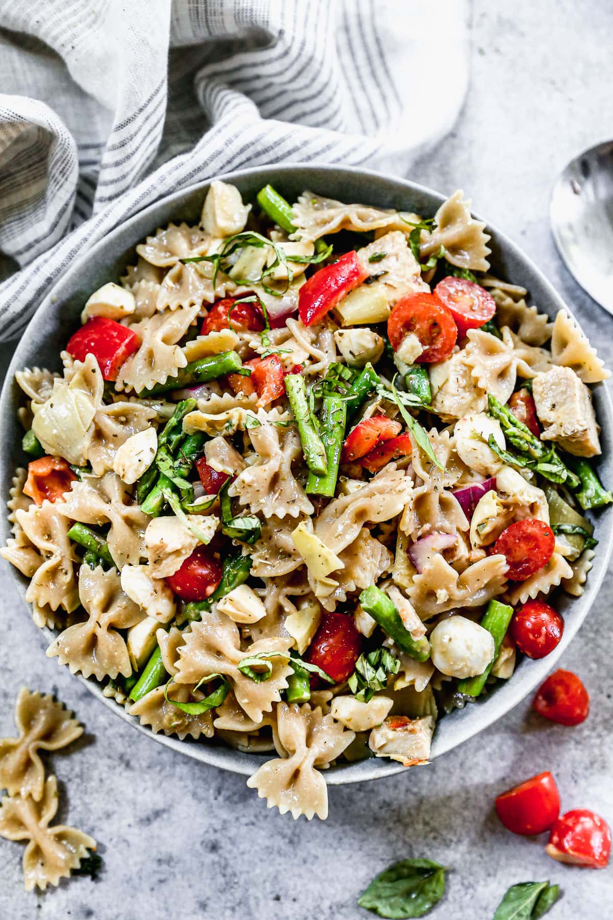 Sesame Pasta Chicken Salad