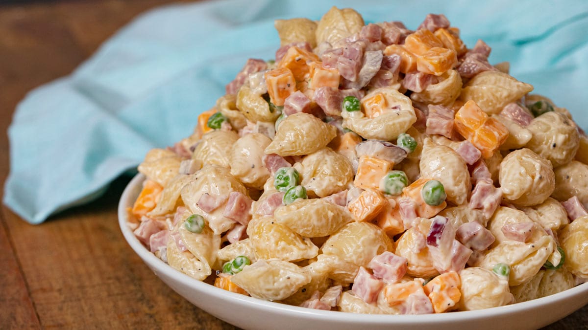 Awesome Ham Pasta Salad
