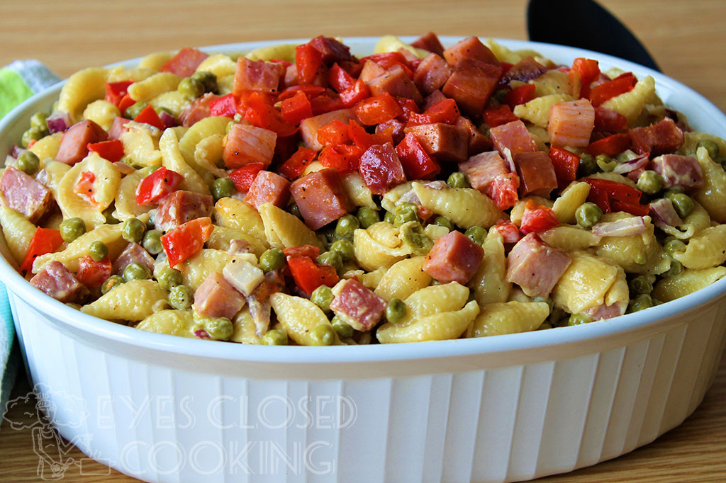 Awesome Ham Pasta Salad