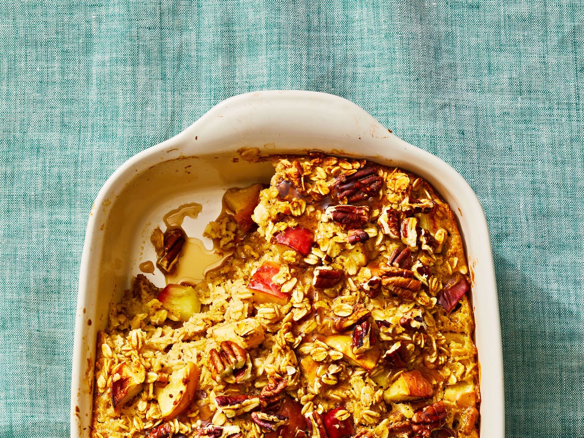 Double Apple Baked Oatmeal