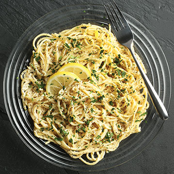 Lemon Pepper Pasta Seafood