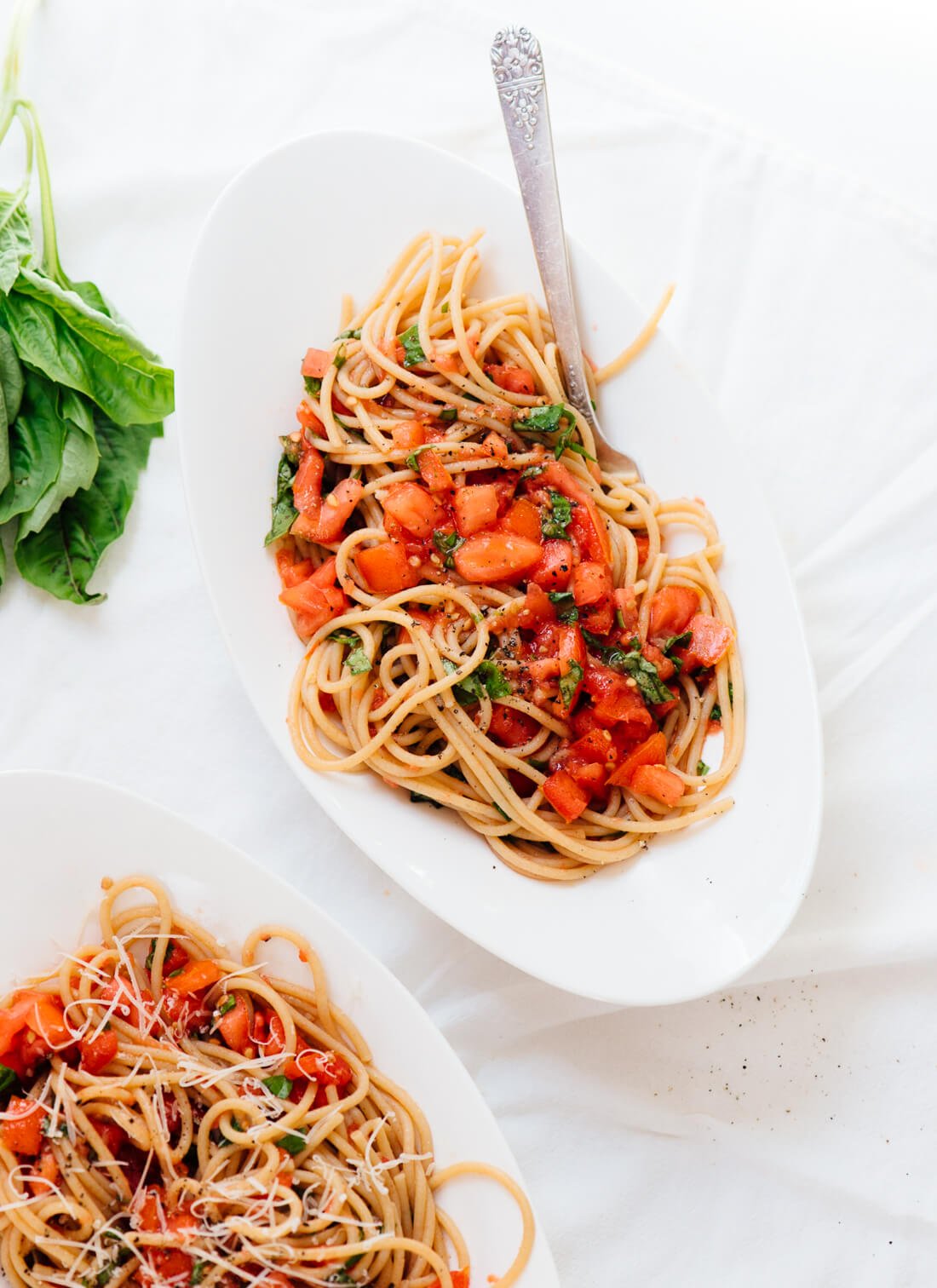 Pasta with Fresh Tomato Sauce