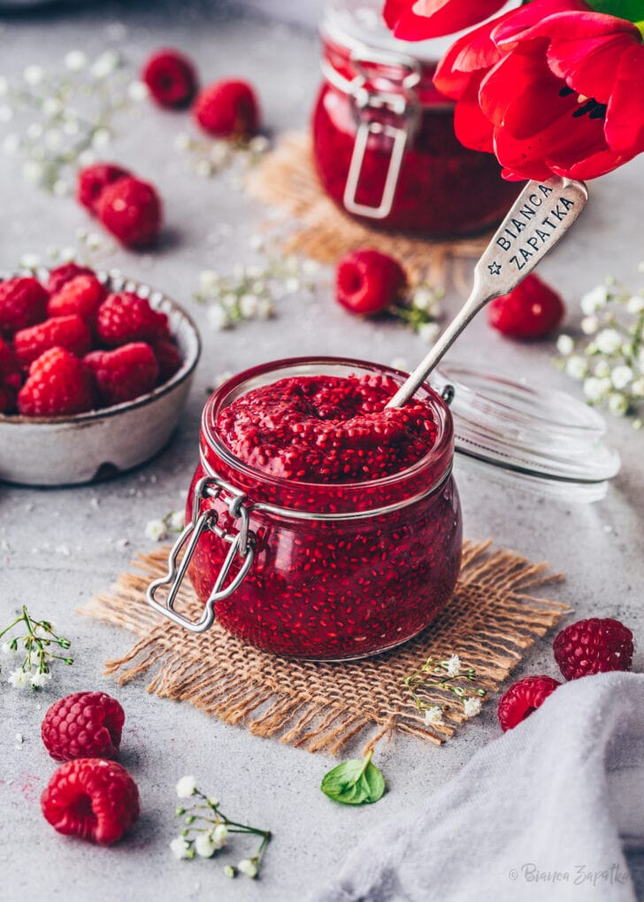 Raspberry Chia Jam